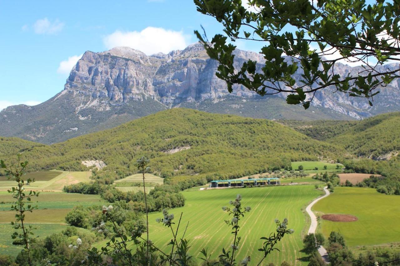 Vistas A La Montana En Un Pueblo Con Encanto. El Pueyo de Araguas Exterior photo